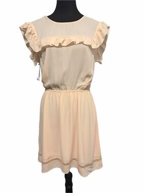 Aritzia Sunday Best Eloise Dress Pale Peach